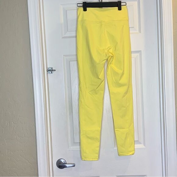 LA Hearts by Pacsun Activewear Leggings Yellow Size XS - Picture 4 of 8